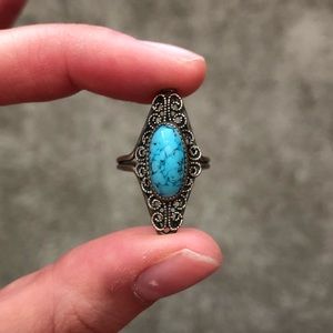 Faux Turquoise Ring
